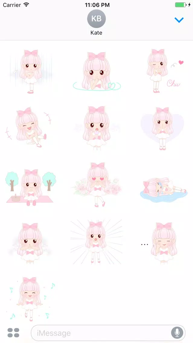 Nana Pretty Princess Stickers Screenshots