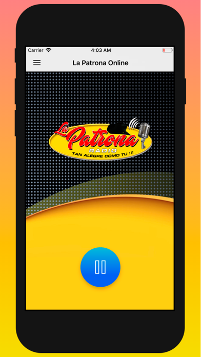 La Patrona Radio Screenshots