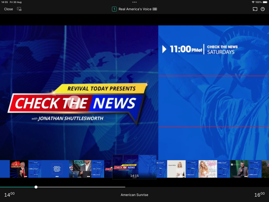 TruthSocial+ iPad स्क्रीनशॉट