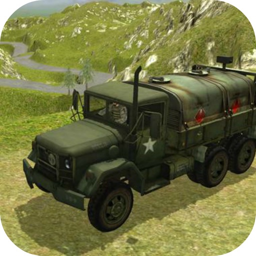 Driving ArmyTruck Hill Road Driving ArmyTruck Hill Road