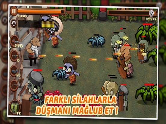 Capturas de pantalla de Zombi İstilası | Evini koru iPad 
