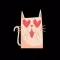 Cat Relaxing Sticker