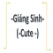 giangsinhstickerCute