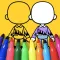 Toca Coloring - Outfit Ideas