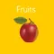 Fruits Flashcard for babies and preschool