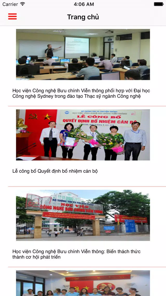 Tôi Yêu PTIT Screenshots
