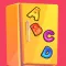 English Letters Fridge