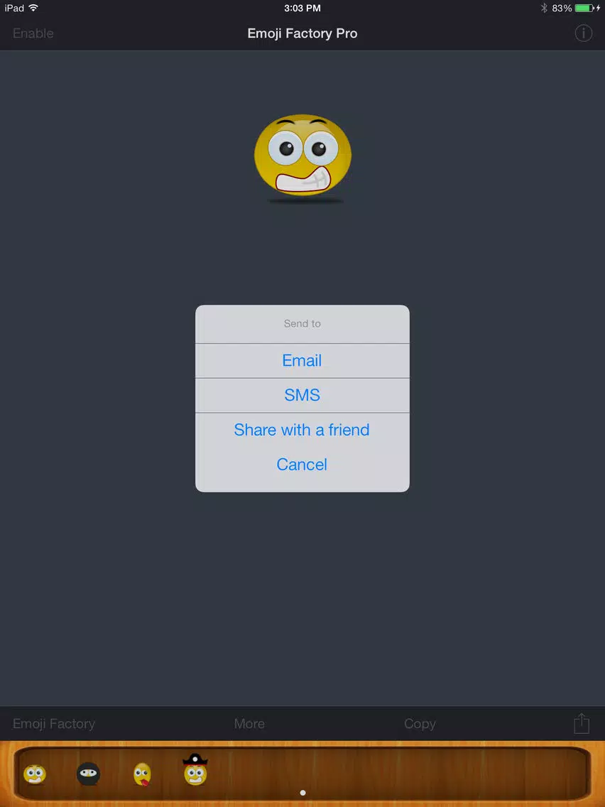 Emoji Factory Pro - Emoticon Icon Maker iPad Screenshots