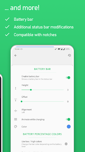 Super Status Bar - Customize Screenshots