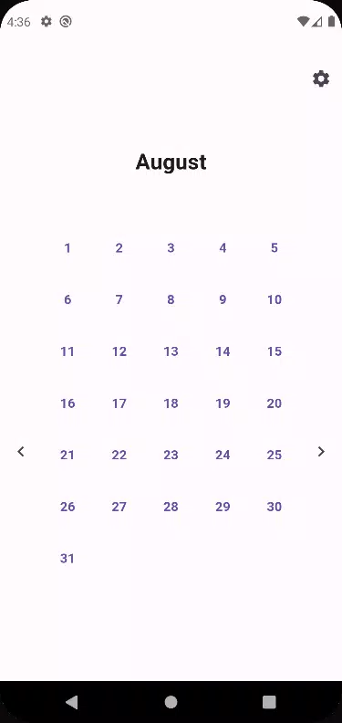 Birthday Calendar应用截图