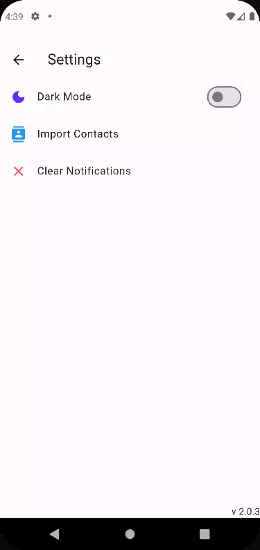 Birthday Calendar应用截图