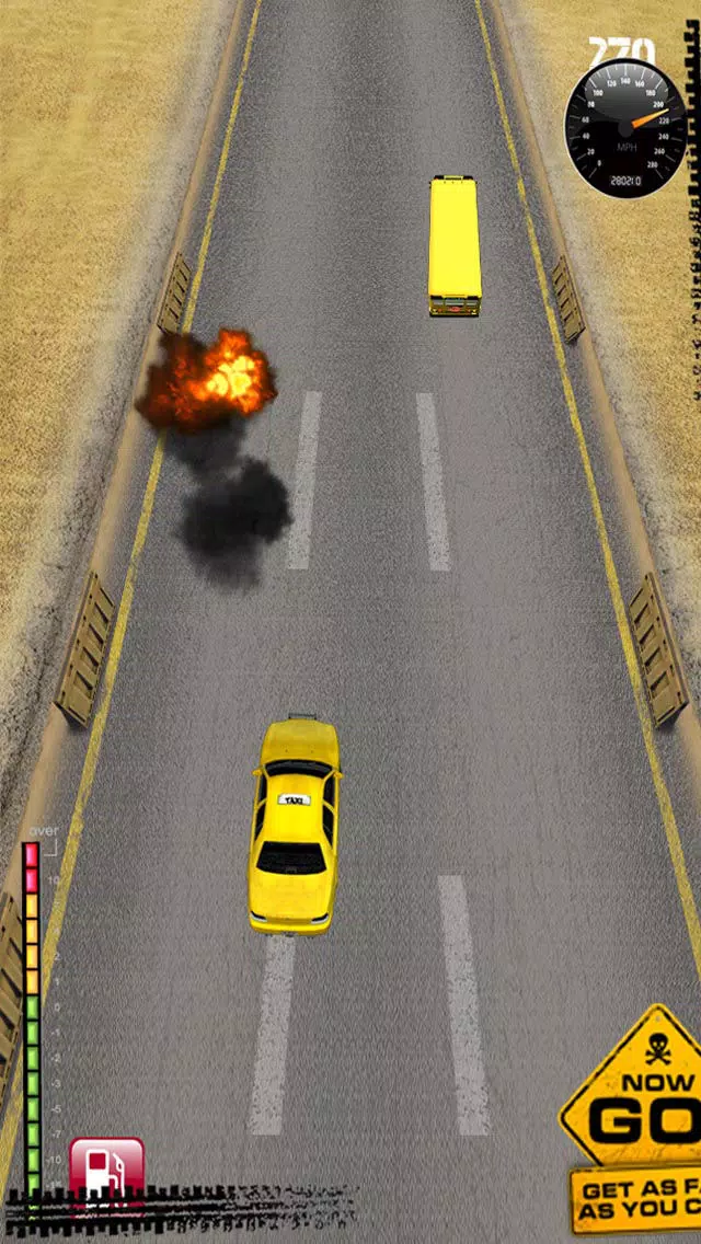 Angry Taxi Grandpa Free -Extreme Nitro Car Drag Race Screenshots