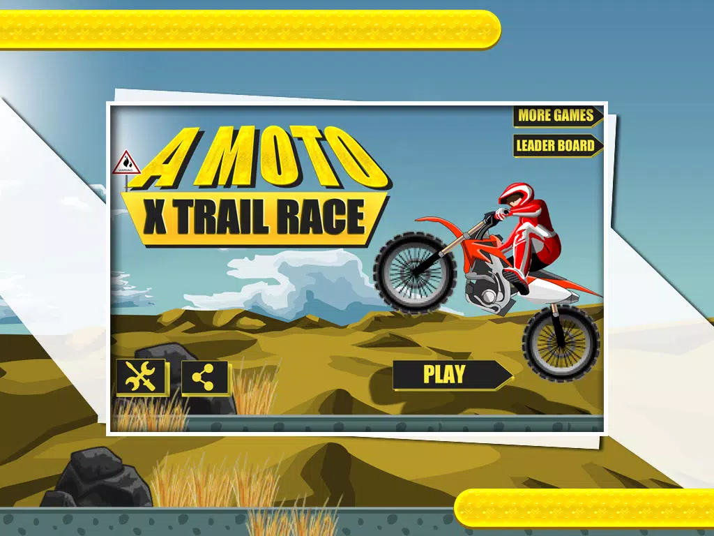 Moto X Trail Race - Extreme Motorcross Stunt Rider Free Game iPad Screenshots