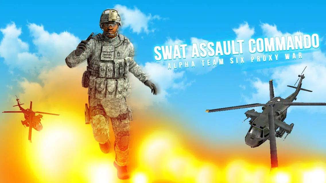 Capturas de pantalla de Swat Assault Commando Alpha Team Six Proxy War