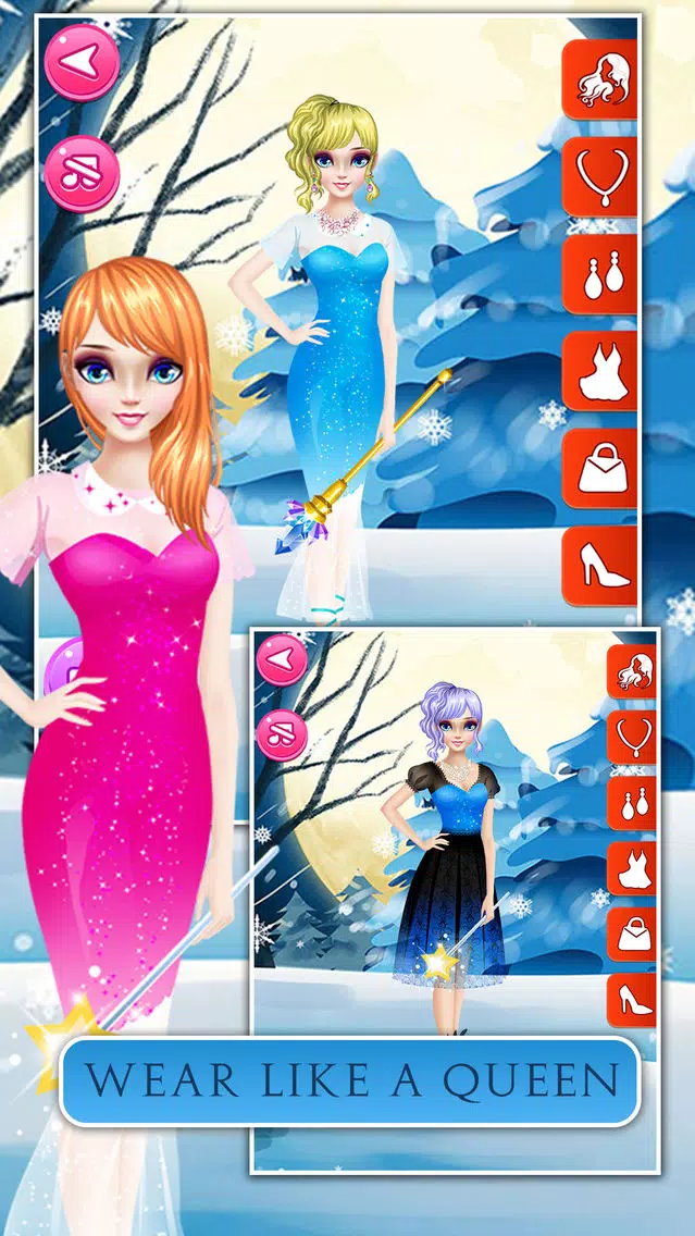 صور Queen story princees dress up