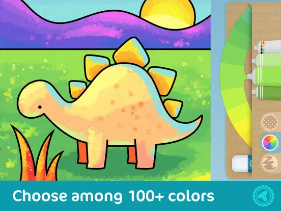 Toonia Colorbook - Educational Coloring Game for Kids & Toddlers iPad Screenshots