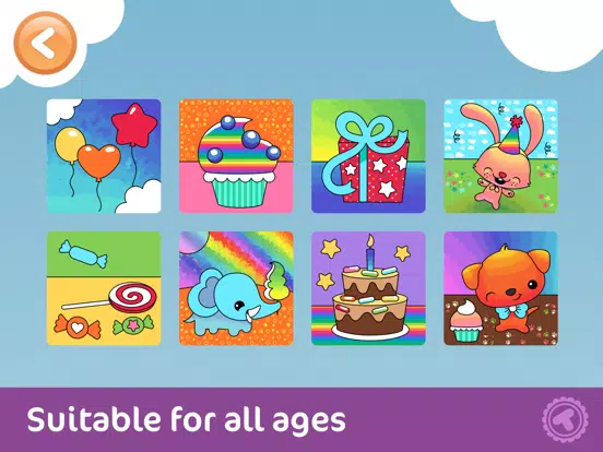 Toonia Colorbook - Educational Coloring Game for Kids & Toddlers iPad Screenshots