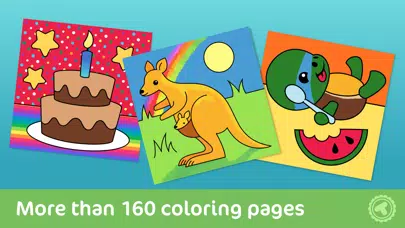 Toonia Colorbook - Educational Coloring Game for Kids & Toddlers Screenshots