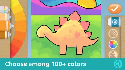 Toonia Colorbook - Educational Coloring Game for Kids & Toddlers Screenshots