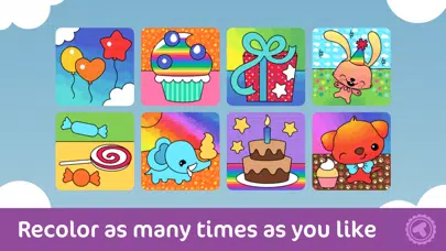 Toonia Colorbook - Educational Coloring Game for Kids & Toddlers Screenshots