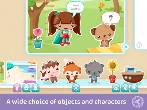 Toonia Storymaker - Make Picture Books, Comics & Cartoons iPad Screenshots