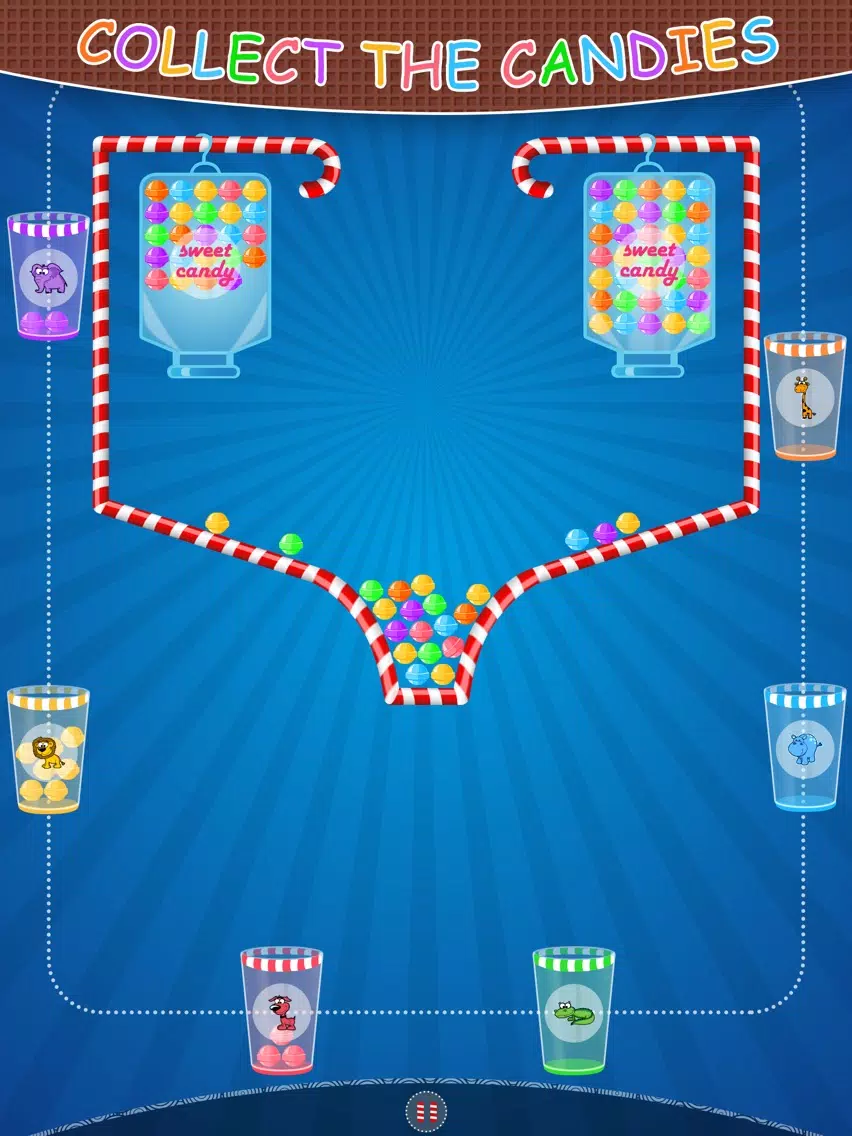 100 Candy. Catch and Save The Balls Free iPad Screenshots