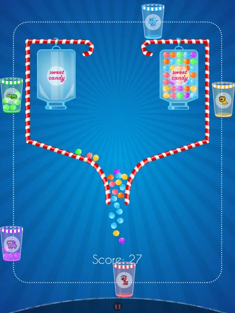 100 Candy. Catch and Save The Balls Free iPad Screenshots