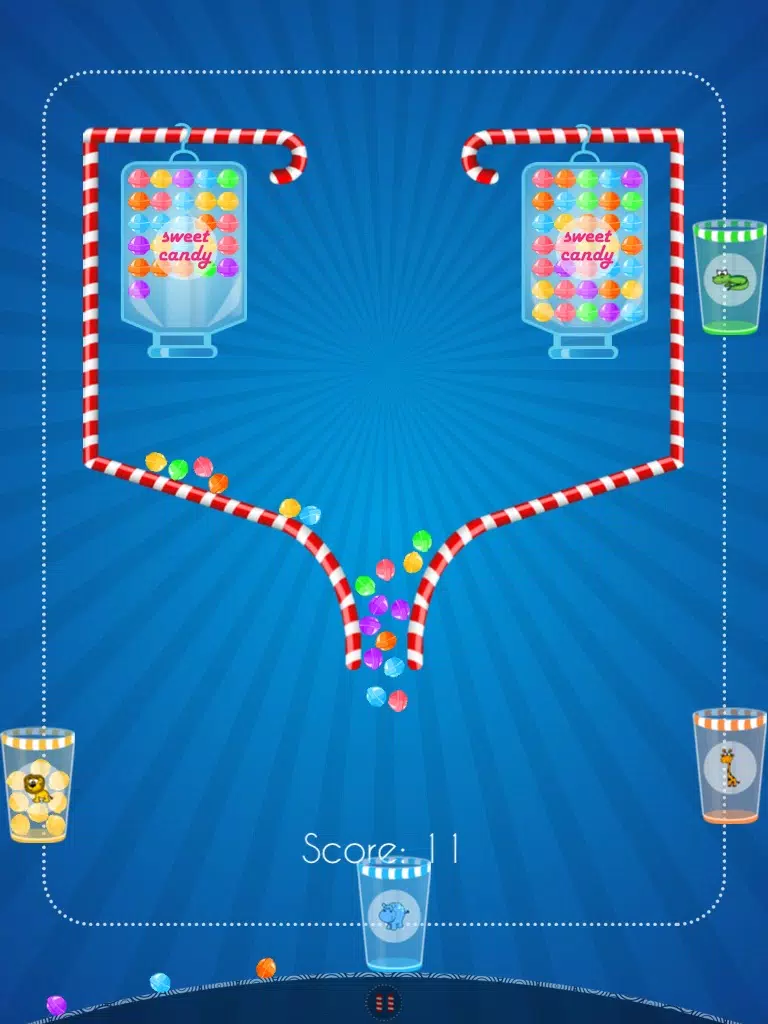 100 Candy. Catch and Save The Balls Free iPad Screenshots