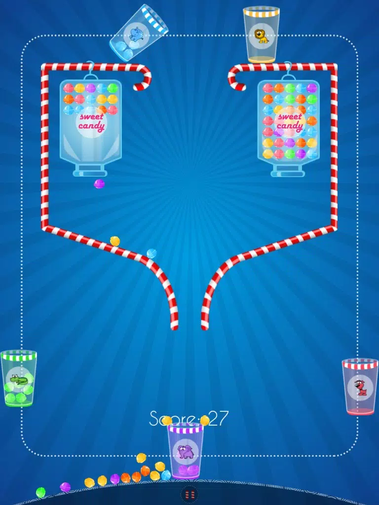 100 Candy. Catch and Save The Balls Free iPad Screenshots