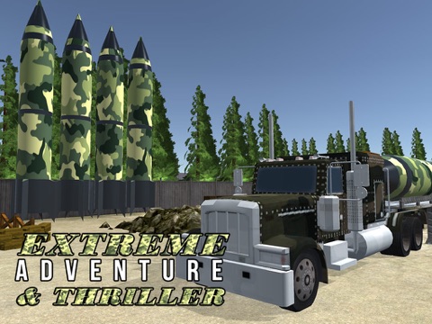 3D Army Cargo Truck Simulator – Ultimate lorry driving & parking simulation game iPad Screenshots