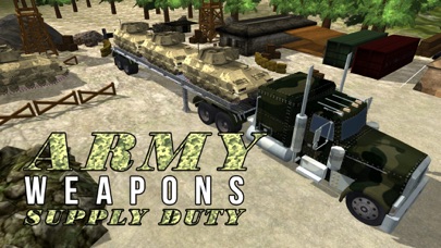 3D Army Cargo Truck Simulator – Ultimate lorry driving & parking simulation game Screenshots