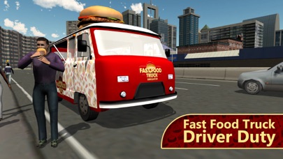 Fast Food Truck Simulator – Semi food lorry driving and parking simulation game Screenshots