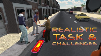 Skateboard Pizza Delivery – Speed board riding & pizza boy simulator game Screenshots