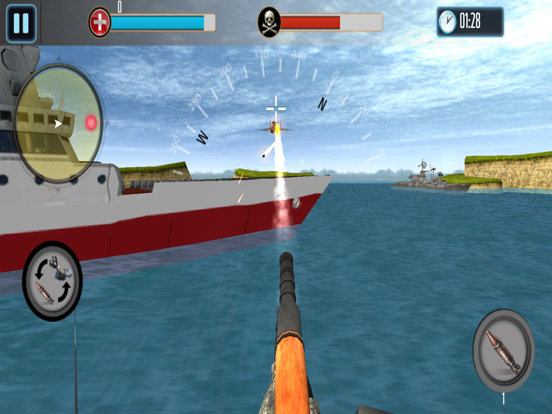 Captures d'écran de Navy Gunner Shoot War 3D iPad 