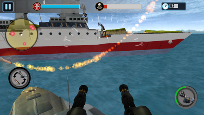 Captures d'écran de Navy Gunner Shoot War 3D