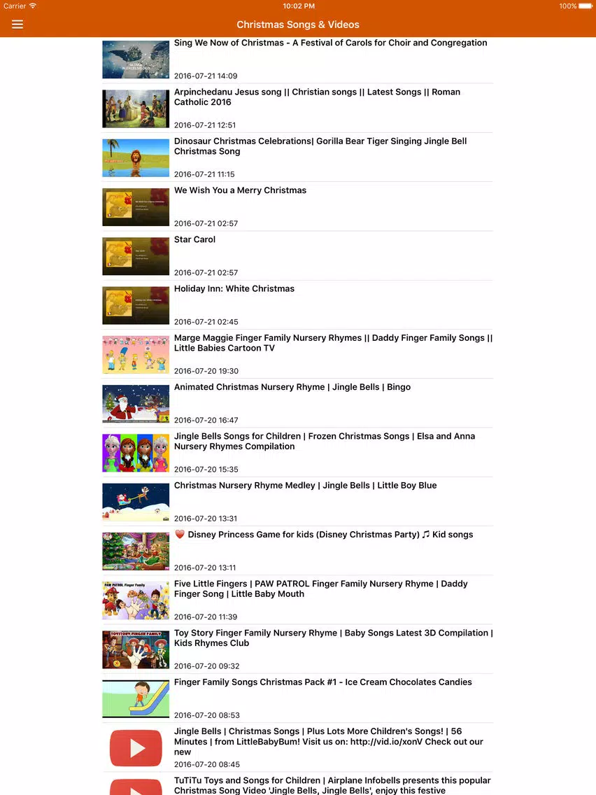 Christmas Songs & Music Pro - Radio, Xmas Carols & Kid's Music iPad Screenshots