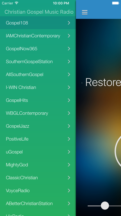 Christian Gospel Music Free - Worship Songs, Radio & Music Videos Screenshots
