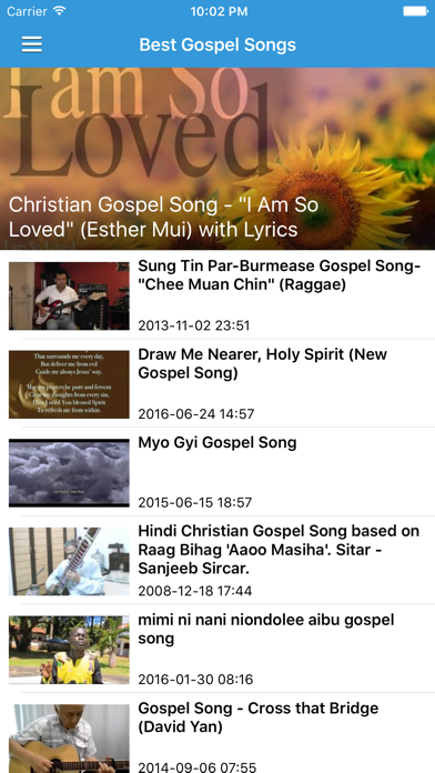 Christian Gospel Music Free - Worship Songs, Radio & Music Videos Screenshots