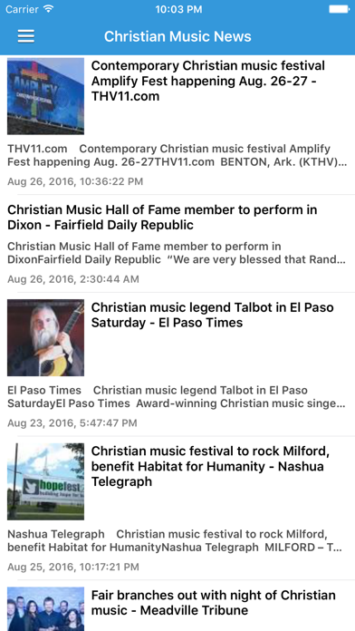 Christian Gospel Music Free - Worship Songs, Radio & Music Videos Screenshots