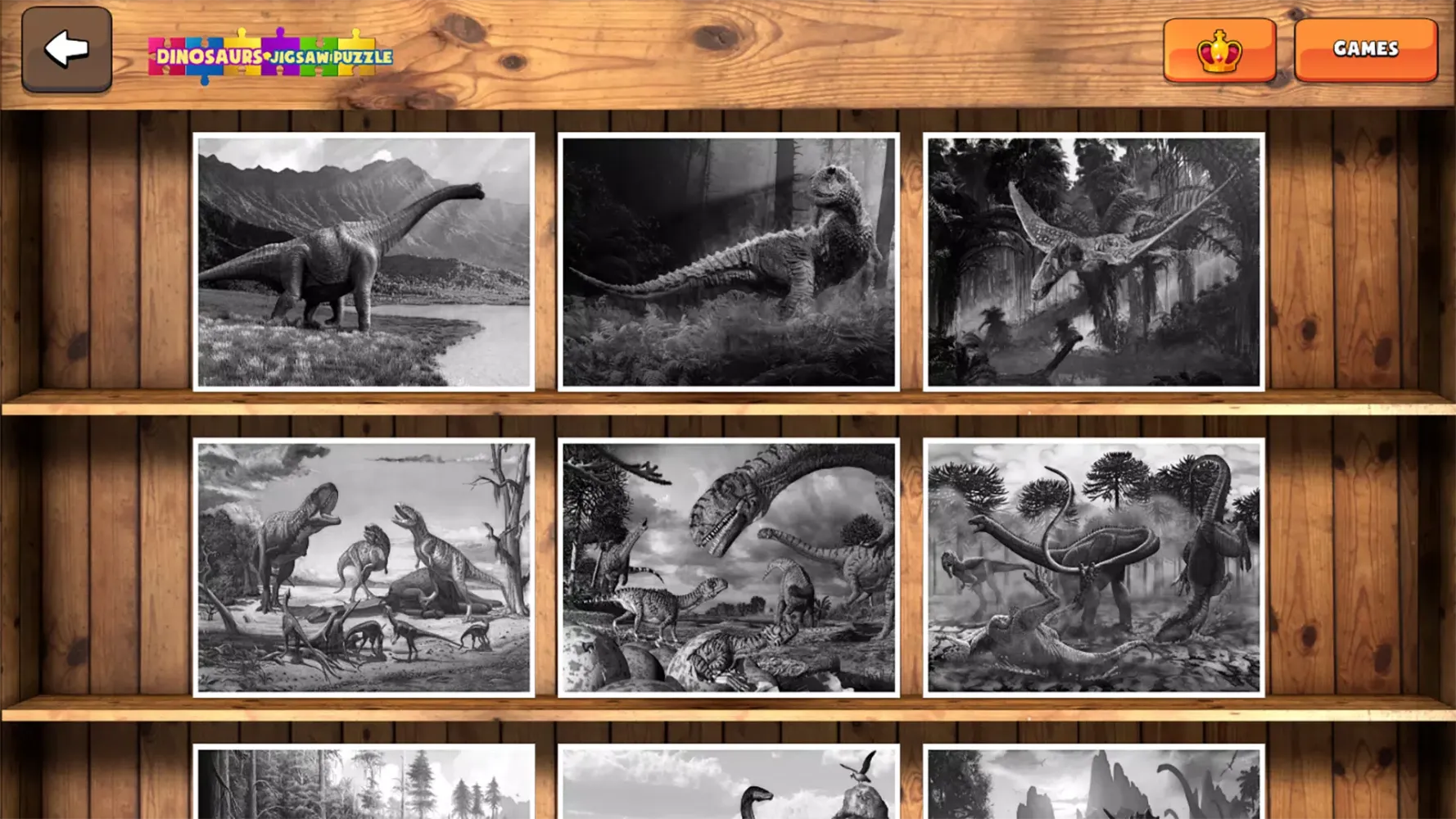 Dinosaurs Jigsaw Puzzle Screenshots