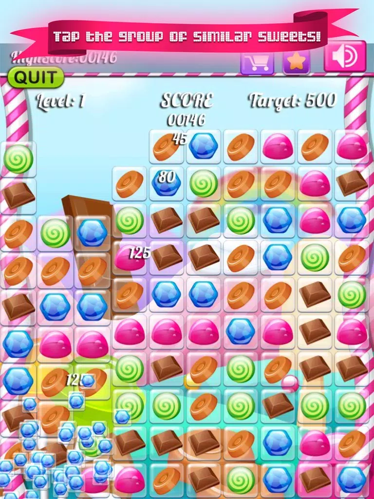Sweet Treats Candy Buffet - Match and Pop! iPad Screenshots