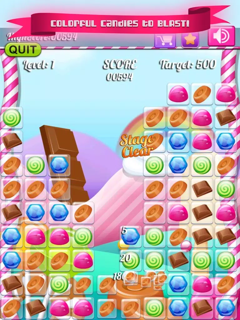 Sweet Treats Candy Buffet - Match and Pop! iPad Screenshots
