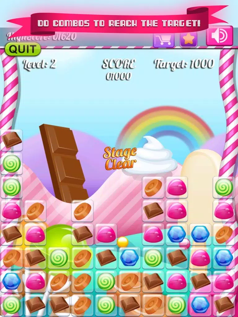 Sweet Treats Candy Buffet - Match and Pop! iPad Screenshots