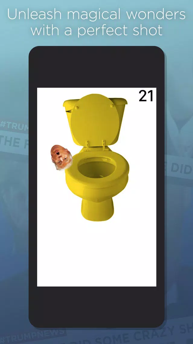 Tangkapan layar Trump Toilet Toss
