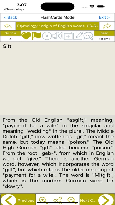 Etymology: +2200 English Words Screenshots