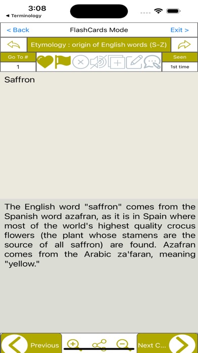Etymology: +2200 English Words Screenshots