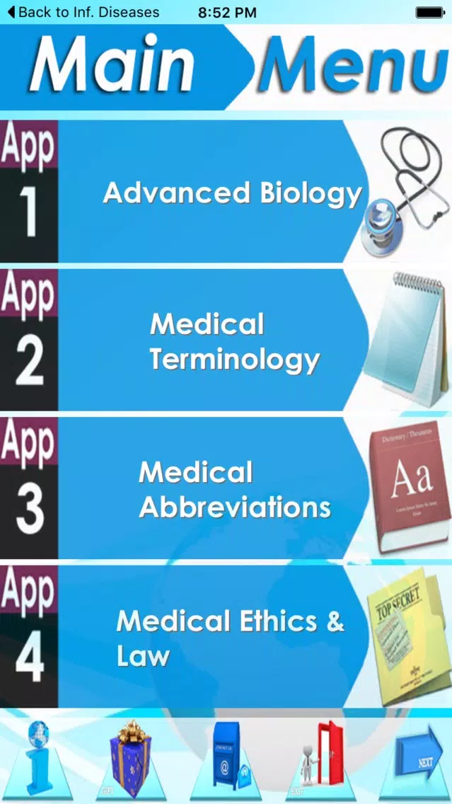 Advanced Biology +2000 Quizzes Screenshots