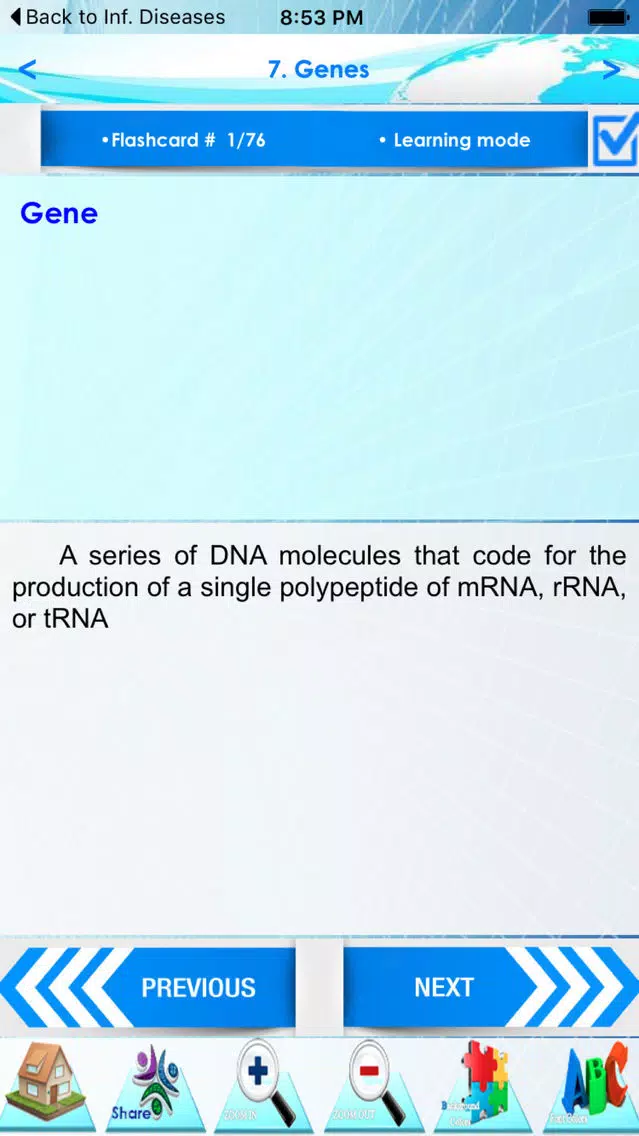 Advanced Biology +2000 Quizzes Screenshots