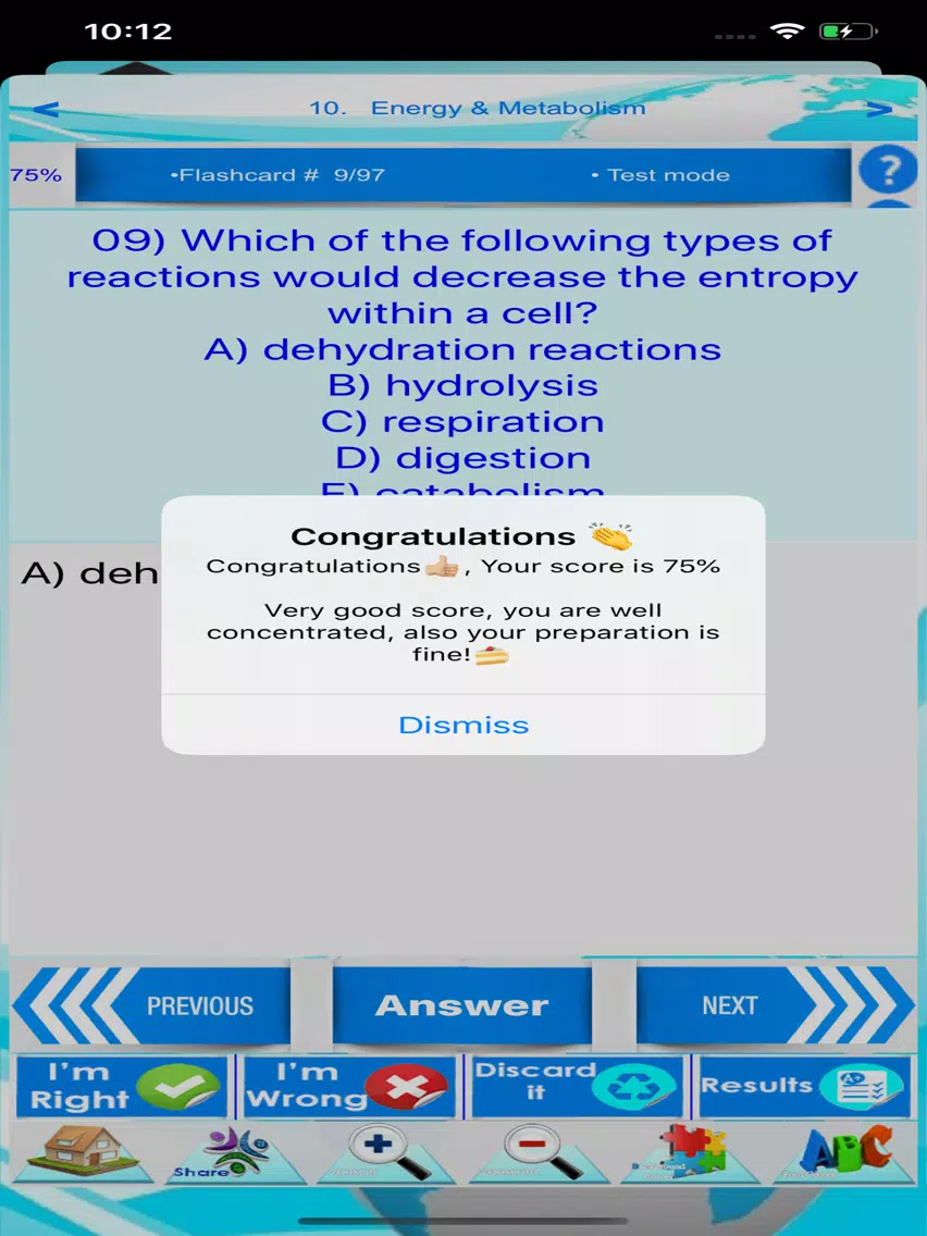 Cell Biology: 2300 Study Notes iPad Screenshots