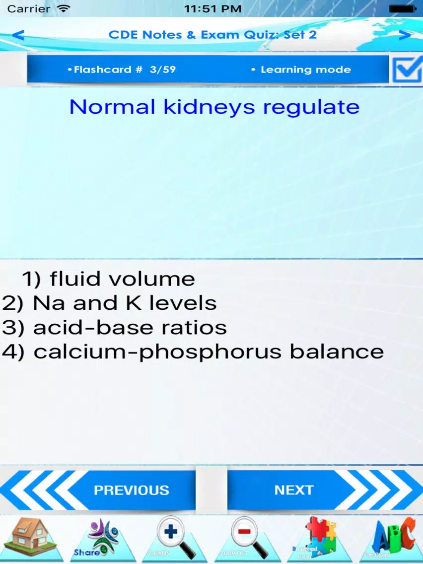 Diabetes Educator Exam Review: 1300 Study Notes, Tips & Quizzes iPad Screenshots